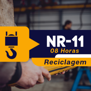 NR 11 – Operação de Ponte Rolante e Talha Elétrica – Teórico Reciclagem - 8 horas