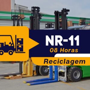 NR 11 – Operador de Empilhadeira – Teórico Reciclagem - 8 horas