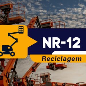 NR 12 -  Equipamentos de Guindar para Elevação de Pessoas e Realização de Trabalho em Altura - Teórico - Reciclagem - 4 horas